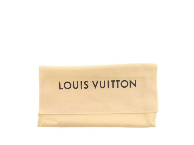 Cartera naranja Louis Vuitton Aerogram Brazza - vista 10