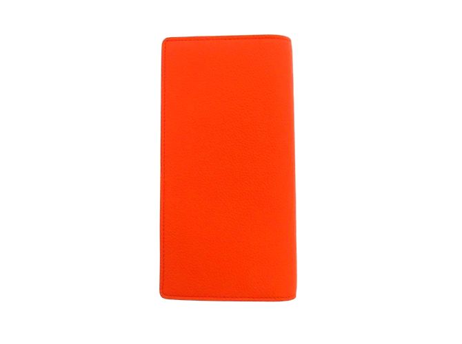 Cartera naranja Louis Vuitton Aerogram Brazza - vista 2