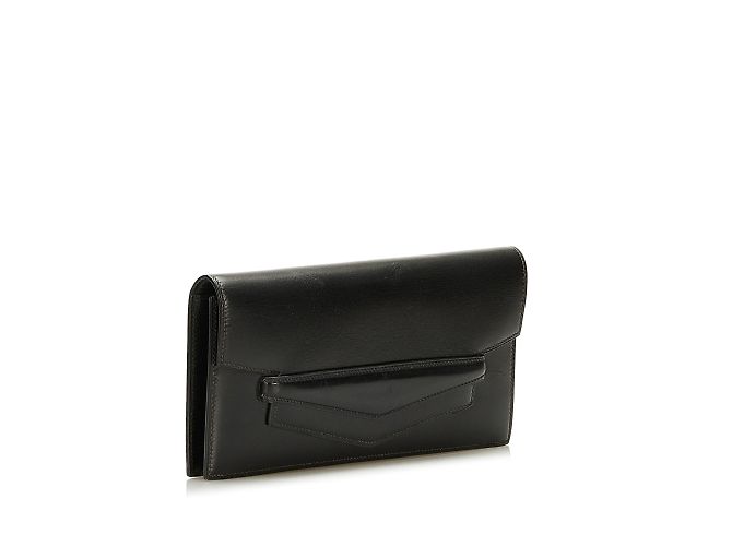 Hermès Pochette Hermes Faco Nera Nero - vista 2