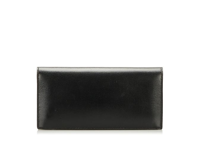 Hermès Pochette Hermes Faco Nera Nero - vista 3