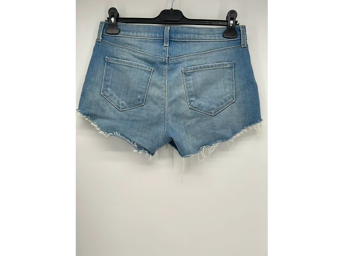 L'Agence shorts T.US 26 Algodão Azul - vista 2
