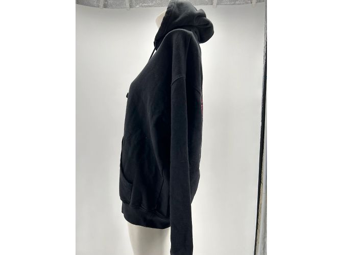 Autre Marque Unsignierte Strickwaren T.International S aus Baumwolle Schwarz - Ansicht 4