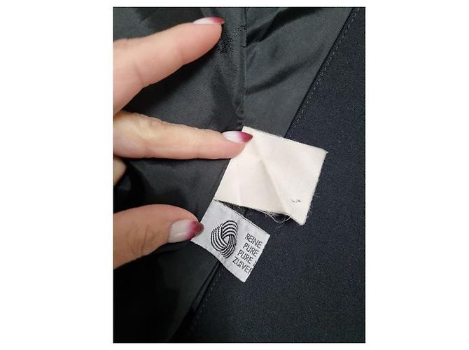 Marc Cain Black Wool Jacket M - view 2