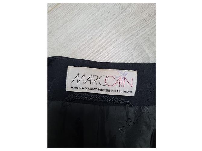 Marc Cain Black Wool Jacket M - view 4