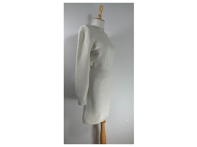 Theory Kaschmirkleid Beige M - Ansicht 3