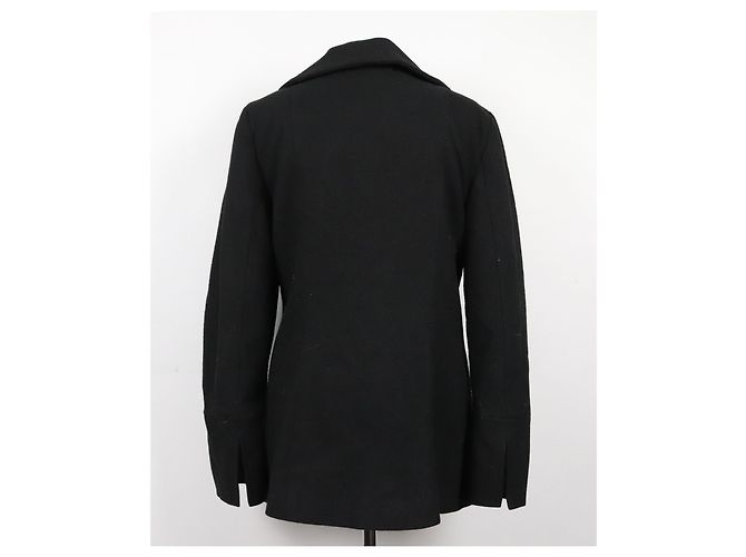 Abrigo Marella Negro de Poliéster - vista 5