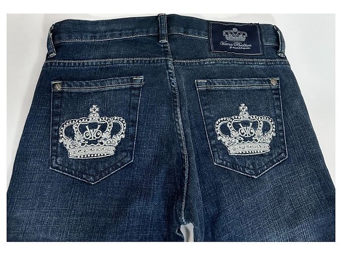 Vaqueros Victoria Beckham Rock&Republic de algodón azul Talla 30 - vista 3