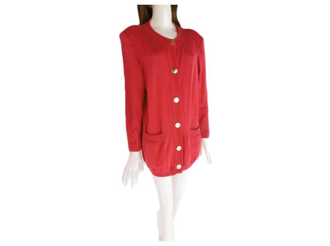 Yves Saint Laurent Cappotti, Cappotti Rosso - vista 3