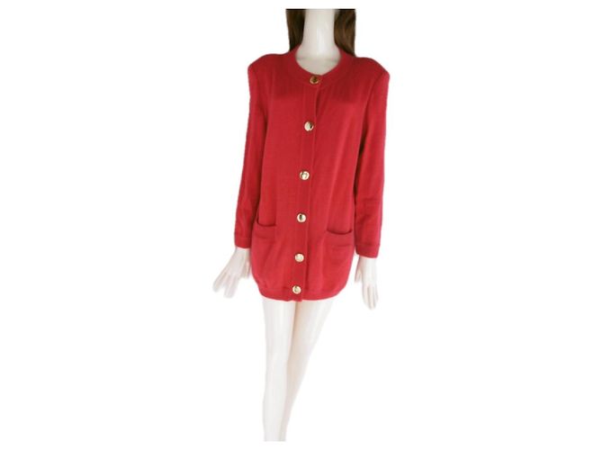 Yves Saint Laurent Cappotti, Cappotti Rosso - vista 4