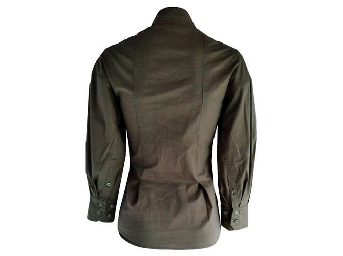 Yves Saint Laurent Tops Caqui - vista 2