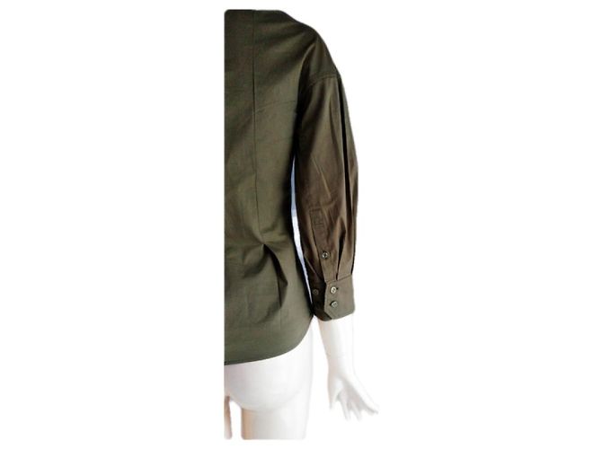 Yves Saint Laurent Tops Caqui - vista 4