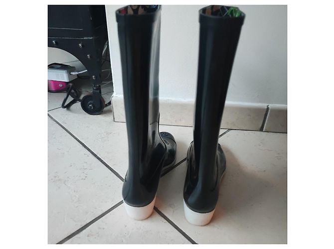 Cambon Botas Chanel Negras Negro - vista 2