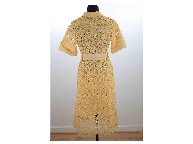 Maje Kleid mit Spitze - Ansicht 4