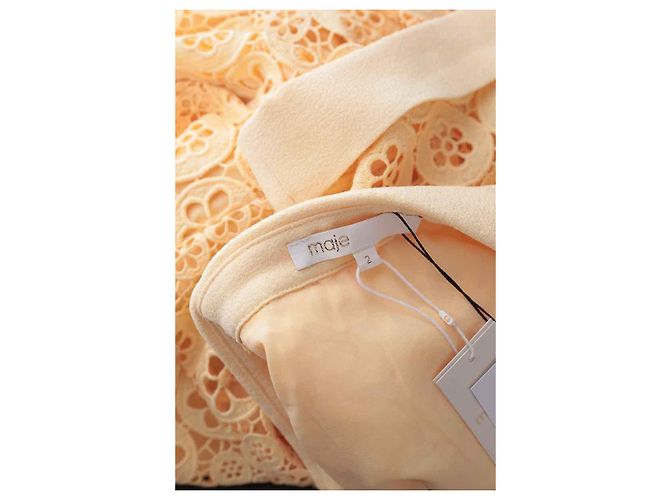 Maje Kleid mit Spitze - Ansicht 5