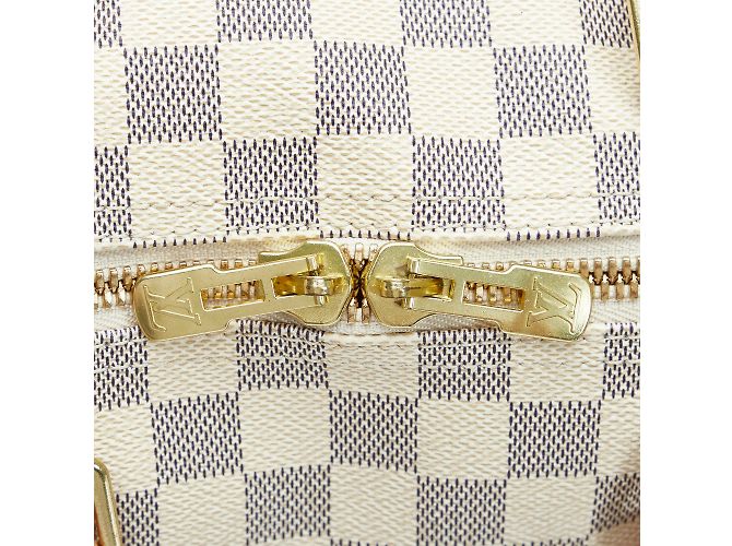LOUIS VUITTON Borse da viaggio Keepall Bianco - vista 8