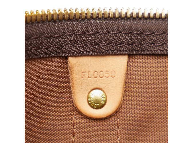 LOUIS VUITTON Sacs de voyage Keepall Marron - vue 7