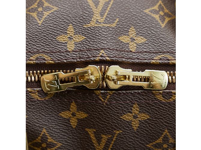 LOUIS VUITTON Sacs de voyage Keepall Marron - vue 8