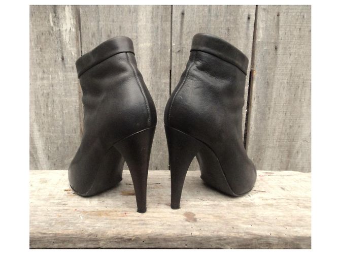 Isabel Marant botines p 39 Gris antracita - vista 4