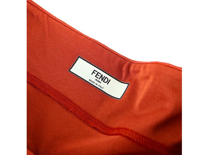 FENDI - Conjunto deportivo de licra naranja (T44) - vista 6