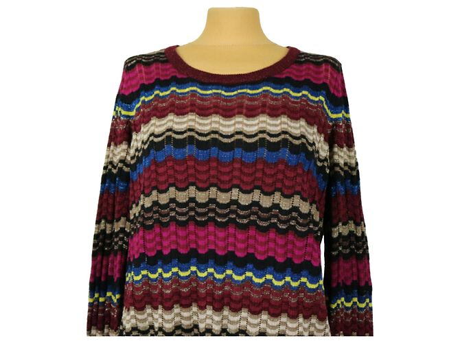Missoni Strickpullover aus Viskose Mehrfarben - Ansicht 3