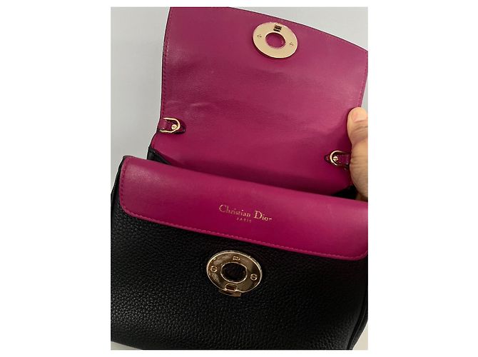 Borsa a mano Dior Be Dior in pelle nera - vista 7
