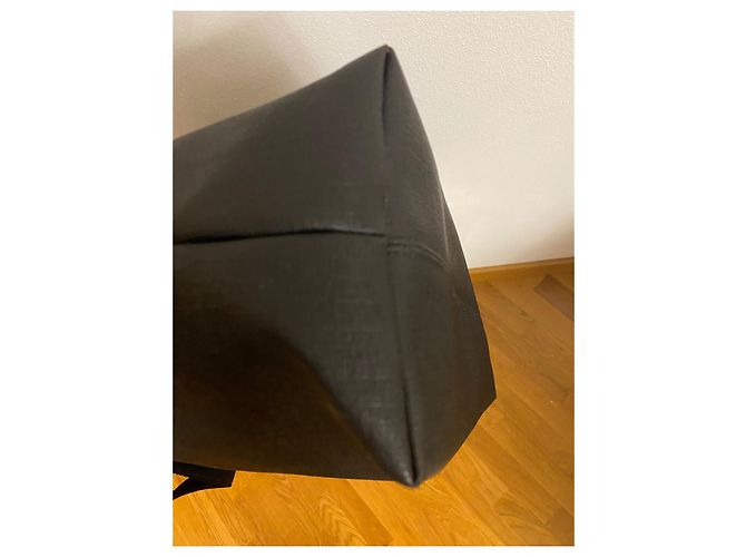 Borsa Tote Gucci in Tela Nera Nero - vista 16