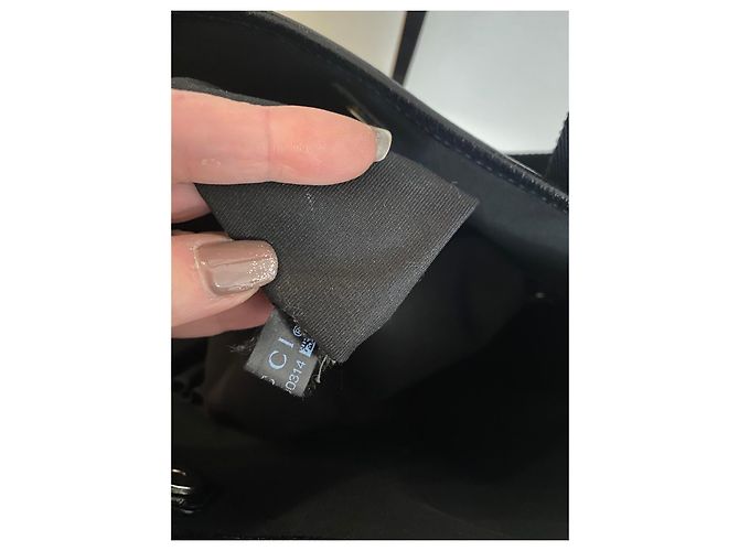 Borsa Tote Gucci in Tela Nera Nero - vista 18