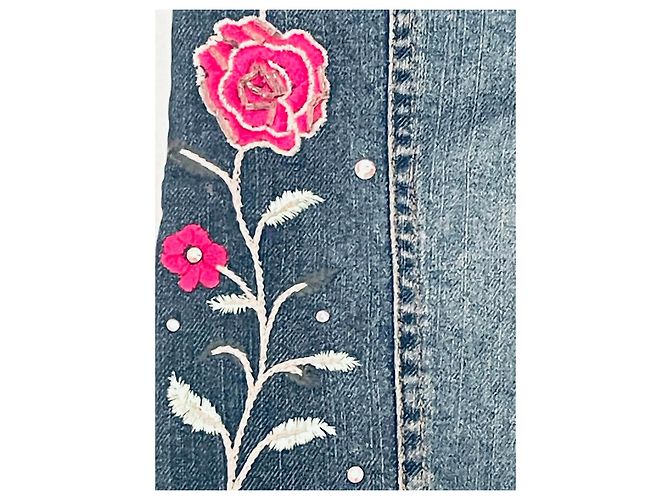 Dolce & Gabbana Vaqueros de edición limitada con lentejuelas Azul - vista 7