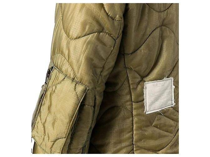 Greg Lauren Puffy Liner Cropped Ollie Grün - Ansicht 6