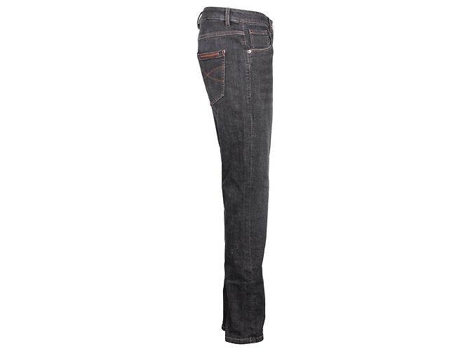 Vaqueros Brunello Cucinelli Slim Fir de algodón azul oscuro - vista 4
