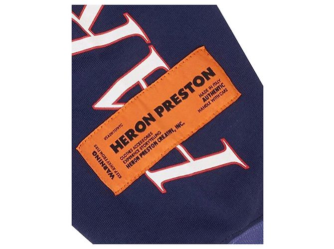 Heron Preston Langarm-Welttournee - Ansicht 4