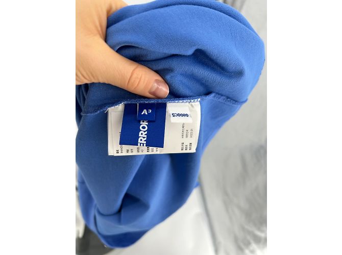 Autre Marque Ader Error supera a T.International M Cotton Azul - vista 5