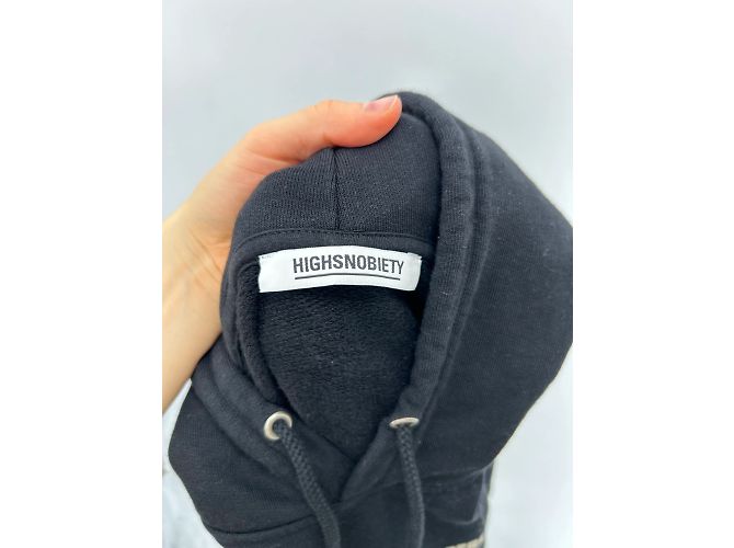 Autre Marque Nicht Signiert / Unsignierte Strickwaren T.International S Baumwolle Schwarz - Ansicht 5