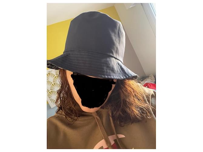 Cappello Teddy Bob Dior Monogramma Obliquo Blu - vista 5