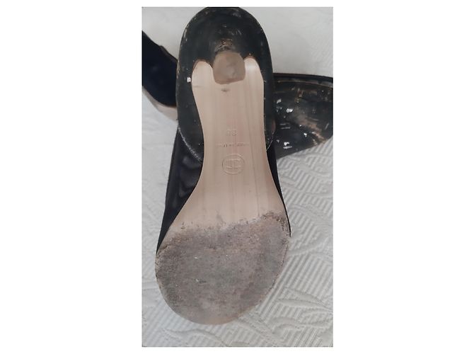 Chanel Pumps aus Leder Braun Größe 38 - Ansicht 3