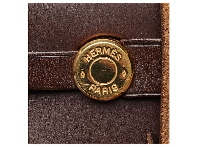 Hermès Hermes Brown Vibrato Herbag Cabas PM Braun - Ansicht 7
