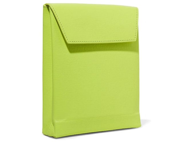 BALENCIAGA Pochette JAUNE ETAT NEUF Gelb - Ansicht 2