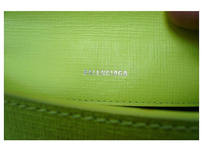BALENCIAGA Pochette JAUNE ETAT NEUF Gelb - Ansicht 6