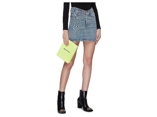 BALENCIAGA Pochette JAUNE ETAT NEUF Gelb - Ansicht 8