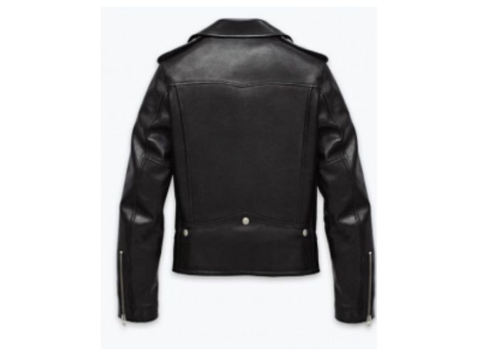 Saint Laurent Lederjacke Perfecto schwarz - Ansicht 2