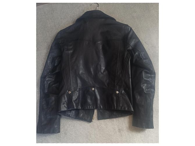 Saint Laurent Lederjacke Perfecto schwarz - Ansicht 3