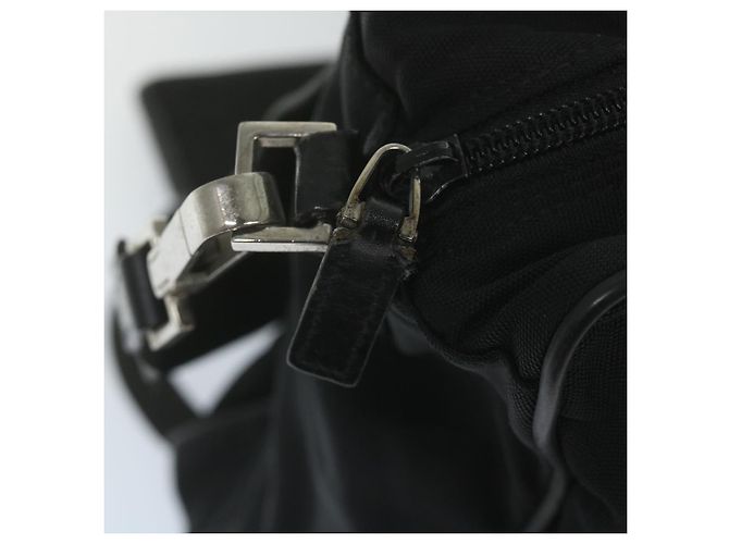 Bolsa de ombro GUCCI Nylon preta 019 0376 Ep de autenticação2399 Preto - vista 10