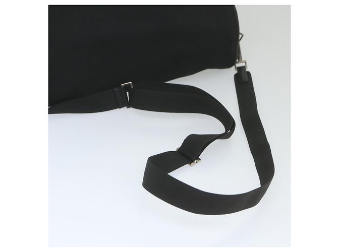 Bolsa de ombro GUCCI Nylon preta 019 0376 Ep de autenticação2399 Preto - vista 7