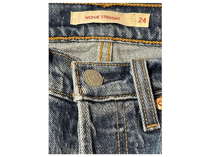 Jeans LEVI'S T.US 24 Algodón Azul - vista 5