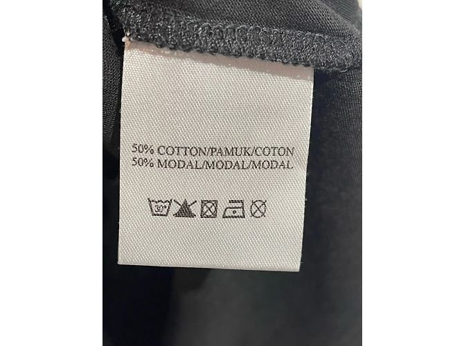 ZOE KARSSEN Camisetas.Internacional M Algodón Negro - vista 5