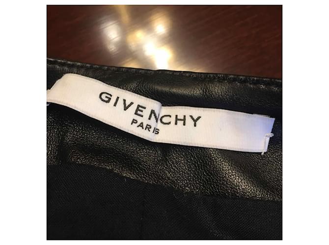 GIVENCHY Jacken T.IT 40 Leder Schwarz - Ansicht 5