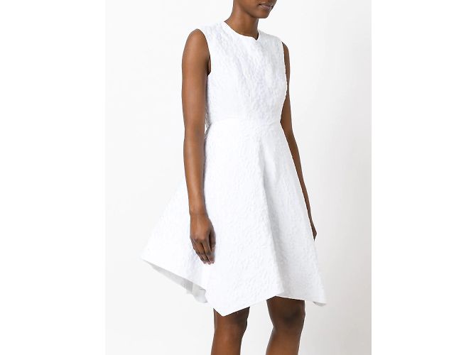 Autre Marque Vestido DELPOZO T.FR 36 Algodón Blanco - vista 2
