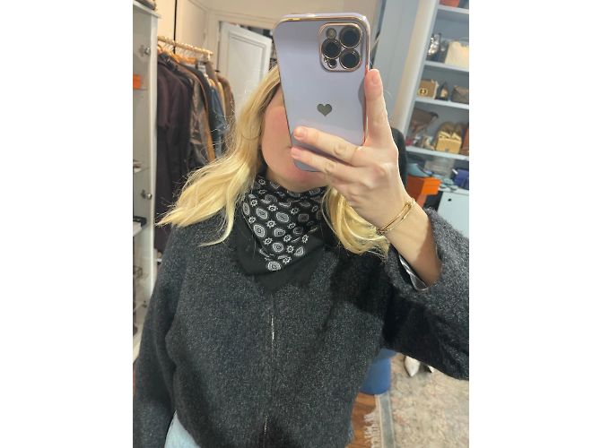 Sciarpe SAINT LAURENT T. Lana Nero - vista 2