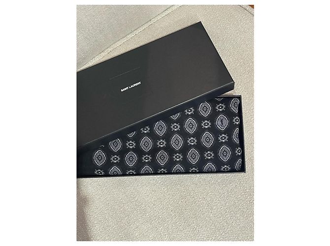 Sciarpe SAINT LAURENT T. Lana Nero - vista 9