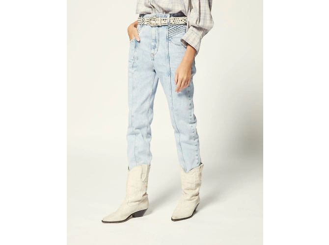ISABEL MARANT ETOILE Jeans T.FR 34 Algodón Azul - vista 2